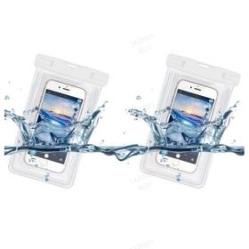 Mobile Phone Waterproof Bag (Color: White)