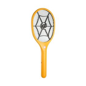 Indoor Outdoor Handheld Mosquito Repeller Fly Swatter (Color: Yellow & Black, Type: Mosquito Repeller)
